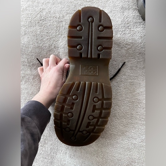 Title: Doc Martens 11273 Brown Leather Platform Loafers - Size 11  Men's - Picture 4 of 6